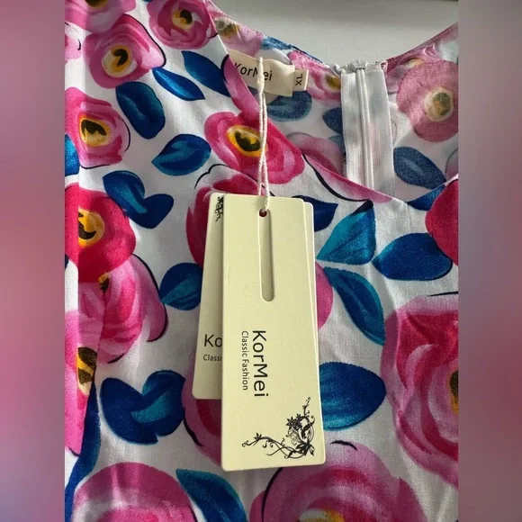 Kormei NWT Floral Maxi / Shorts Jumpsuit - Picture 6 of 16